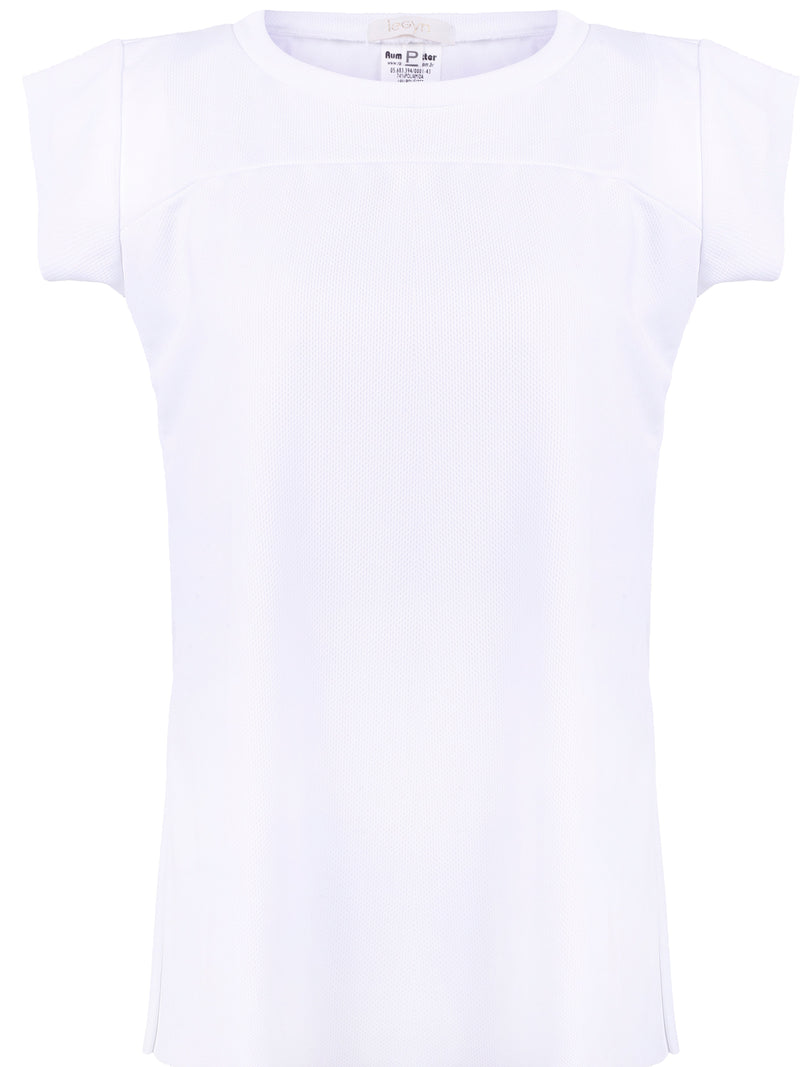 Camisetão Finy Branco Furadinho Grosso