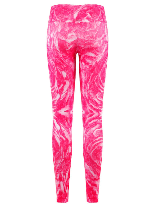 Legging Longa Neoprene Arabesco Pink