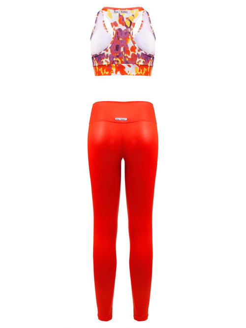 Legging Longa Laranja