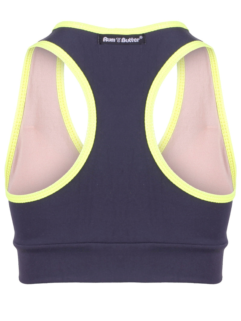 Top Bat Girl Cinza e Amarelo