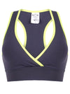 Top Bat Girl Cinza e Amarelo