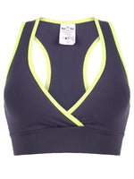 Top Bat Girl Cinza e Amarelo