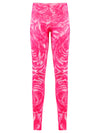 Legging Longa Neoprene Arabesco Pink
