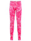 Legging Longa Neoprene Arabesco Pink